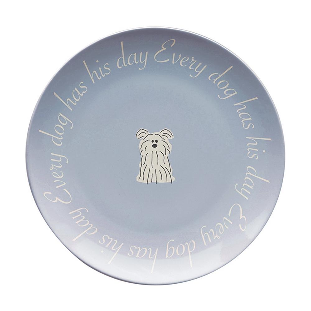 Natural Bamboo Fiber Plates Dinnerware Modern Creative Pattern Reusable Unbreakable Plates