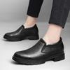 2025 New Autumn Casual Leather Men's Office Shoes Genuine Leather Versatile Soft Leather Business Shoes Comfy Loafers