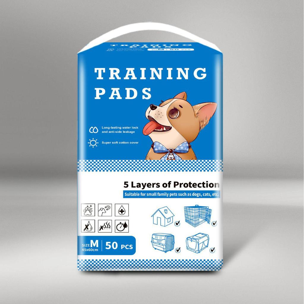 Large Deodorizing Dog Pee Pads - Thick, Absorbent, Disposable Pet Urine Pads