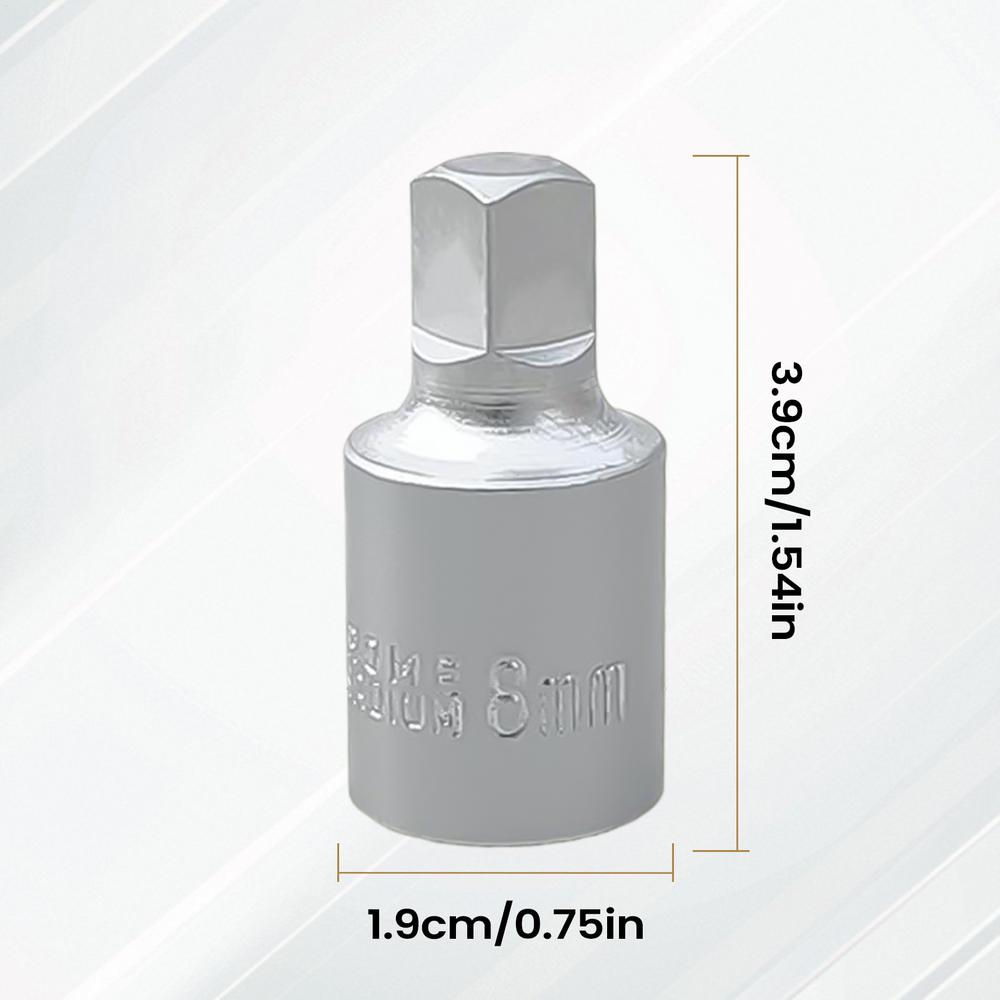 Auto Repair Gearbox Screw Socket Wrench 1 pc Portable Metal Drive Remover Oil Drain Plugs Car Repairing Tools For Car Vehicle