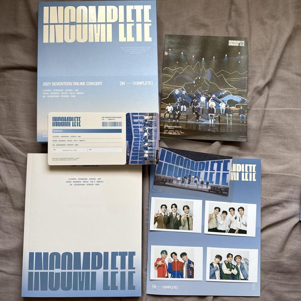 [USED] SEVENTEEN Incomplete DVD