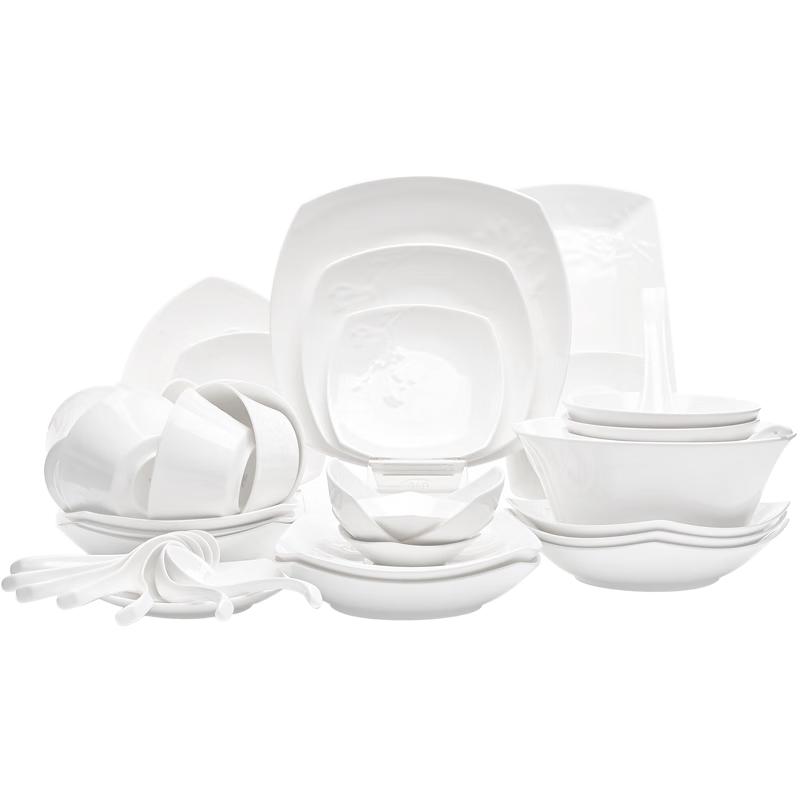 Margo Longte Bone China Dinnerware Set 8 Person 46 Piece