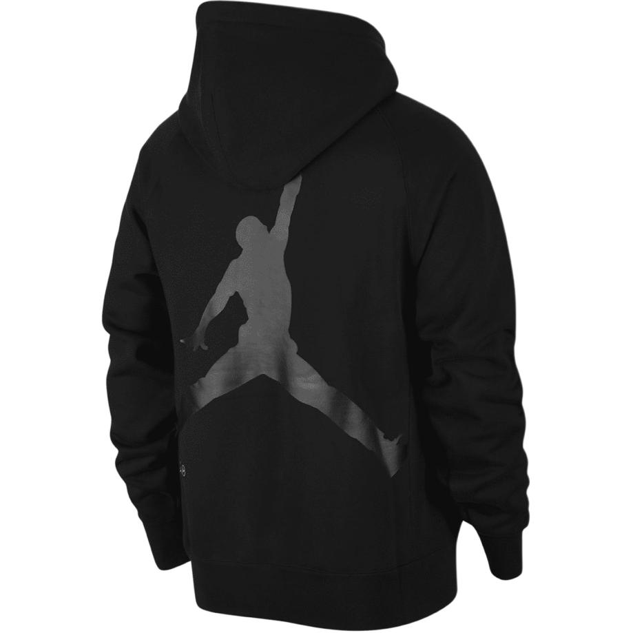 Air Jordan X Fragment Pullover Hoodie (Asia Sizing) Black/Reflective Silver Men Tops DA2984-010