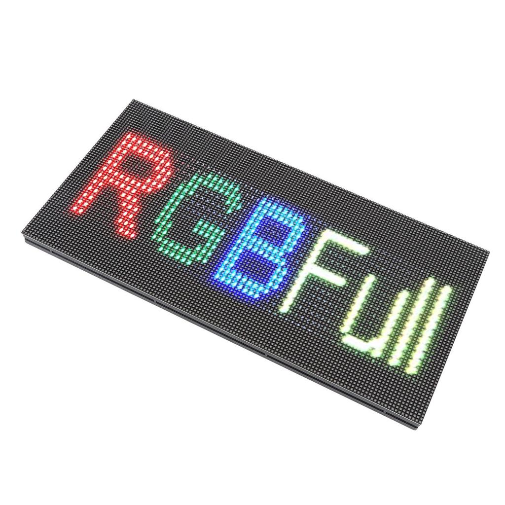 LED Programmierbares Schild Vollfarbe IP64 Regendicht Multifunktionales Laufschrift-Werbe-LED-Schild für