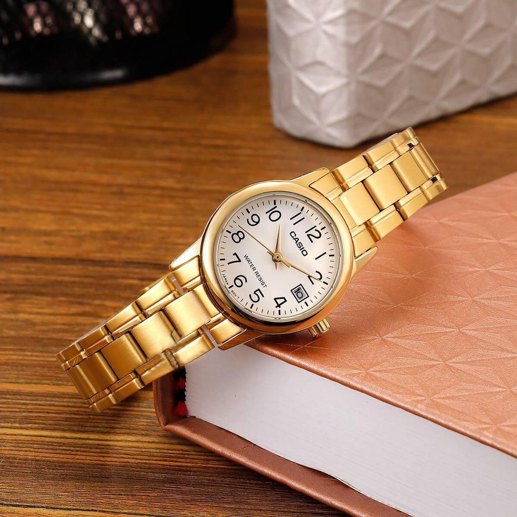 ZEGAREK DAMSKI CASIO LTP-V002G-7B2UDF (zd587g) + PUDEŁKO