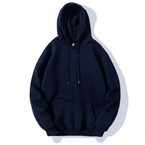 

Unisex Solid Color Cotton Fleece Hoodie and Sweatshirt Set 3XL