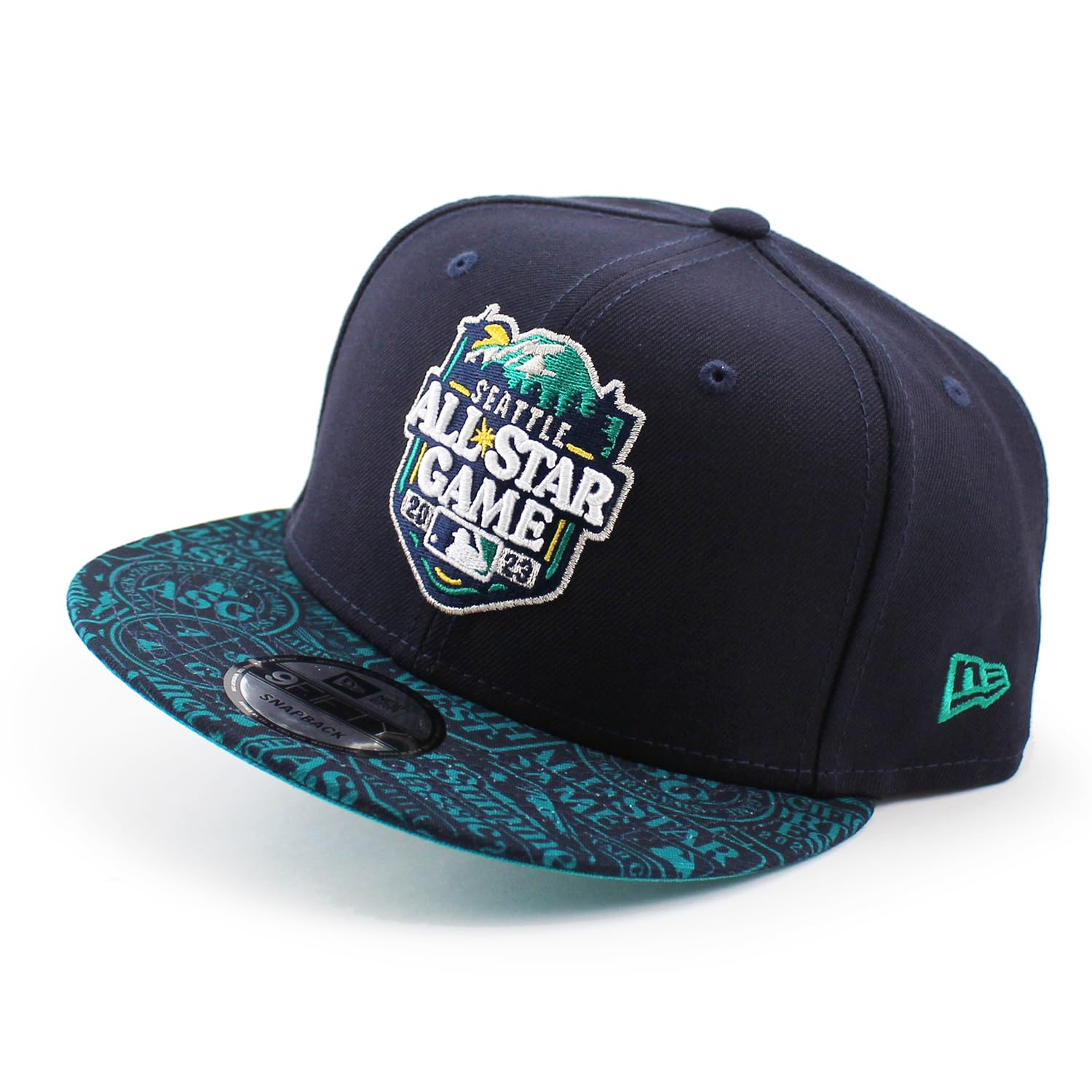 

[New Era] Кепка 9FIFTY Snapback Seattle Mariners MLB 2023 ИГРА ВСЕХ ЗВЕЗД SEATTLE КЕПКА СНЕПБЭК ТЕМНО-СИНЯЯ-БИРЮЗОВАЯ SEATTLE MARINERS 950 Шляпа [Б/У]