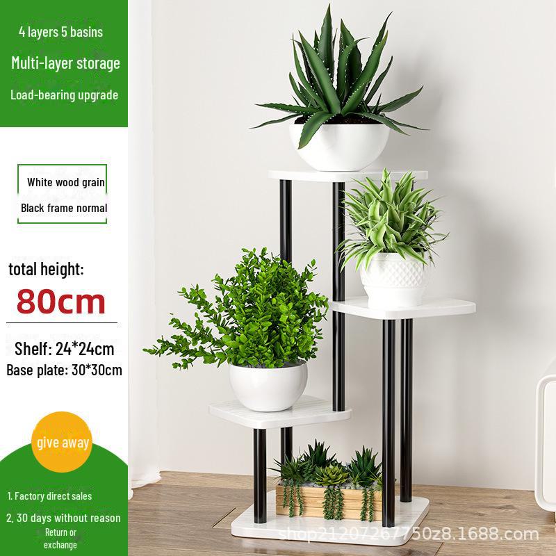 Cross-Border Multi-Layer Indoor Flower Rack for Living Room or Balcony