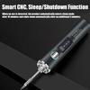 Soldering Kit 5 Temperature Settings Adjustment Solder Iron Kit Digital Display Welding Tools With Light For Circuit Board