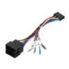 High Universality 20Pin Cable To ISO Adapter for Car Radio Connections