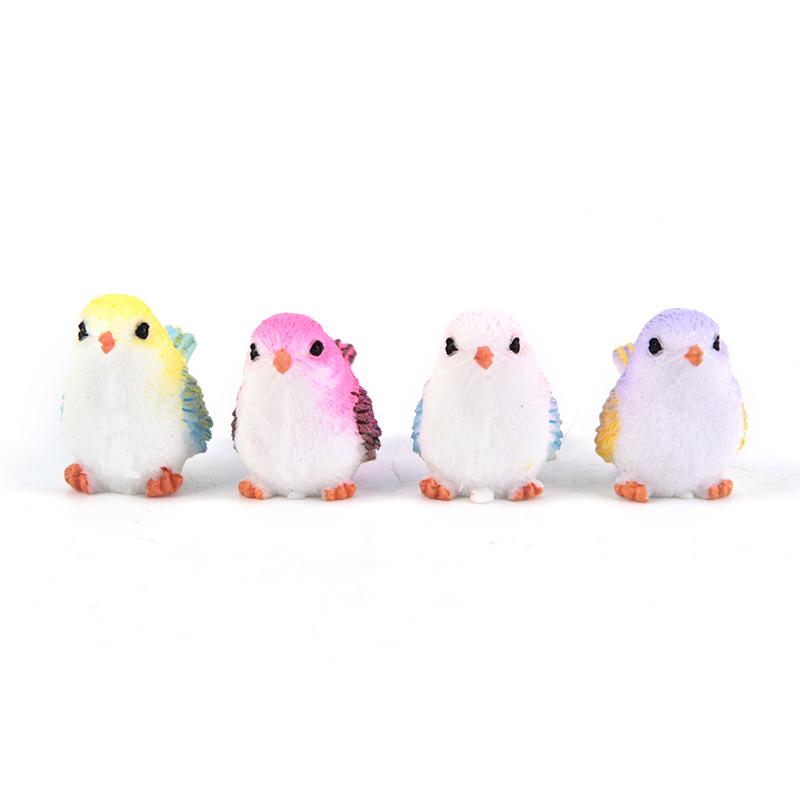 Sale 1 Pcs/lot Random Mini Bird Of Minerva Small Decoration Owl Fairy Garden Home Decor DIY Miniature Animals Miniature Garden