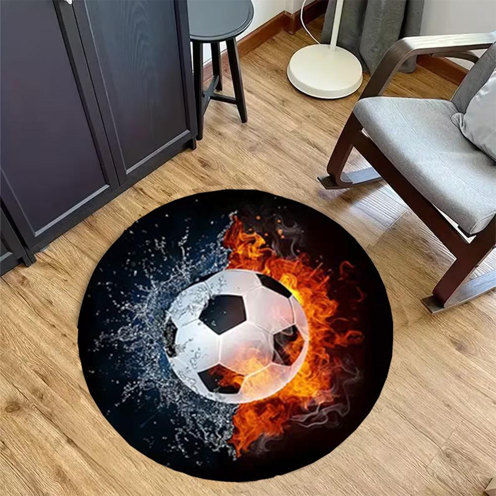 1 stuks Voetbal vloerkleed huis tapijt antislip ontwerp voor kantoor decoratie cadeau woonkamer slaapkamer