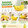 Squeezable Banana Chicken Toy Stretchy Chicken Squeeze Toy Cute Squishy Pinch Le  Kids and Adults