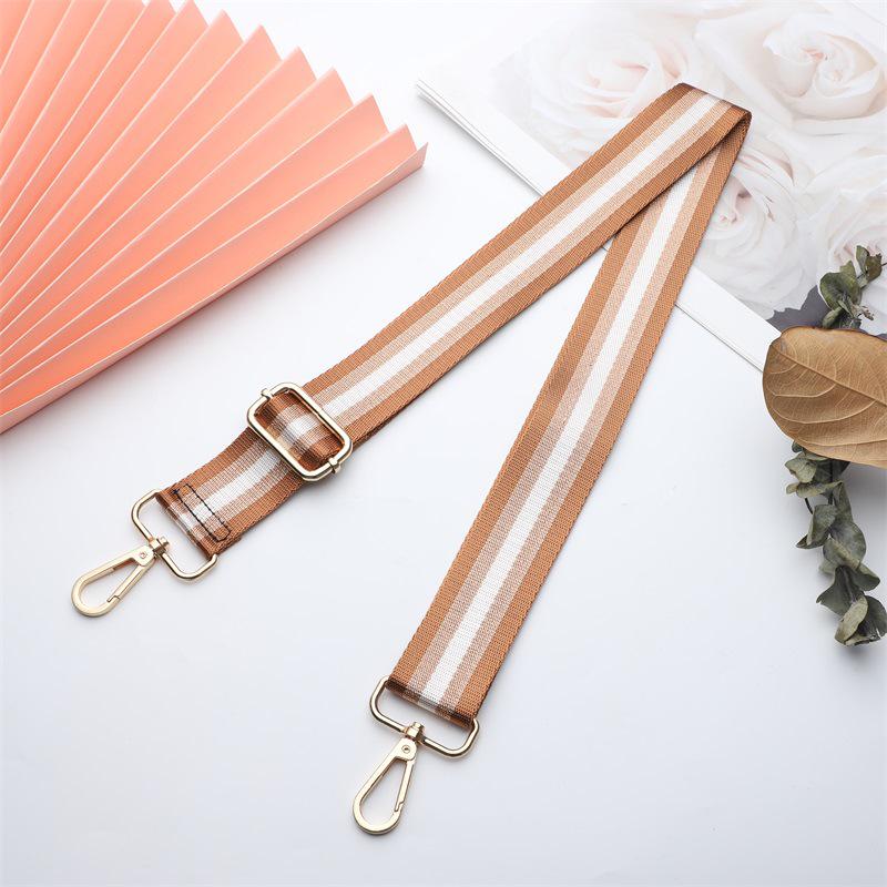 Wide Adjustable Canvas Shoulder Bag Strap - 3.8cm, DIY Accessory, Free Shipping