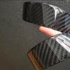 2pcs Universal Door Sill Cover Car Scuff Plate Panel Step Protector Guard Real Carbon Fiber 60 Cm