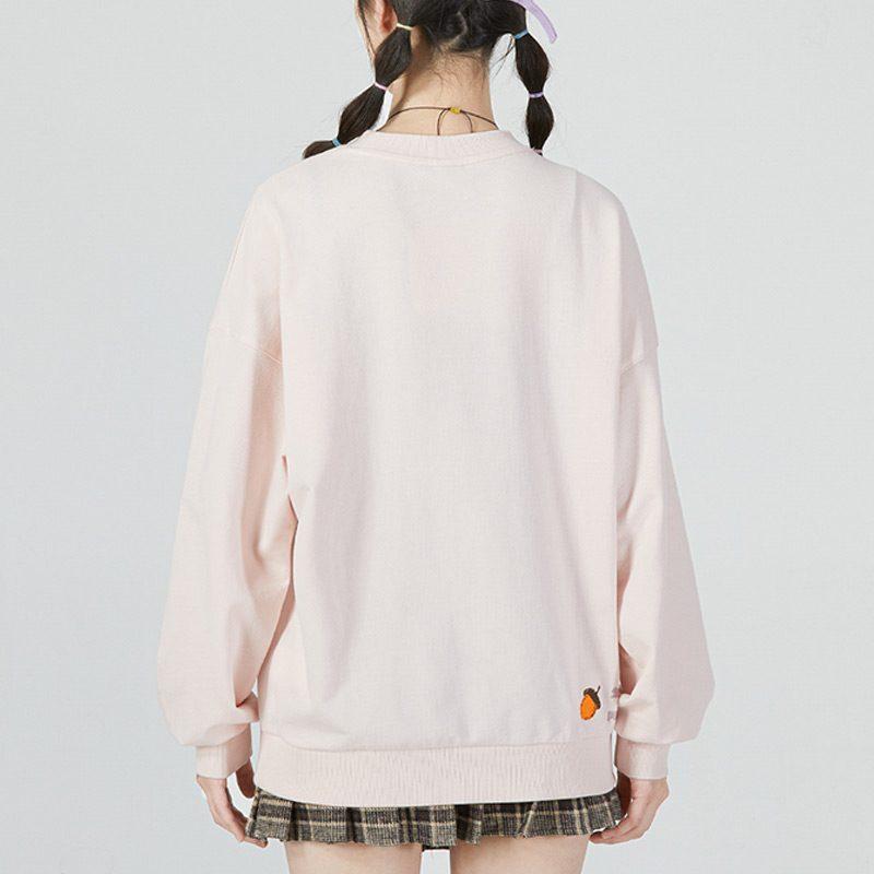 Puma Sweatshirts Women's Pink Crew Neck Moderate Regular 538779-48