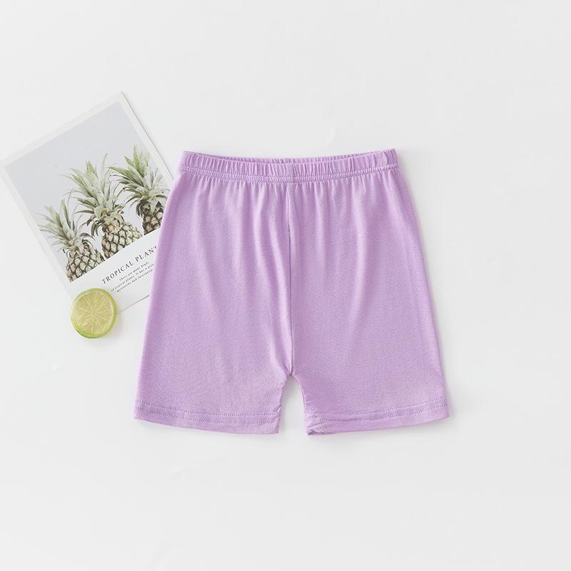 Girls' Summer Safety Shorts - Thin Modal Anti-Exposure Protective Layer, Antibacterial Design