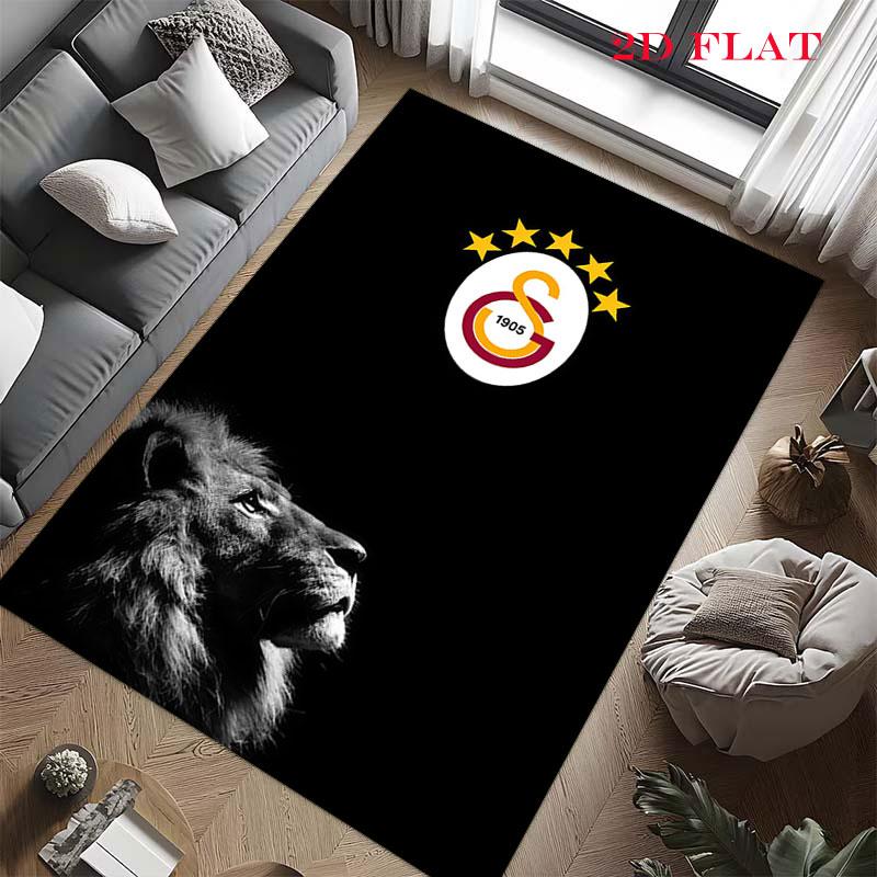 Galatasaray Deep Carpet Rug for Living Room Bedroom Home Sofa Decoration,Kids play Nonslip Floor Mat