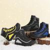 New High Top Men's Winter Shoes Comfortable Warm Fur Snow Boots Men Women Ankle Boots Non-Slip Hiking Shoes Male Winter Sneakers