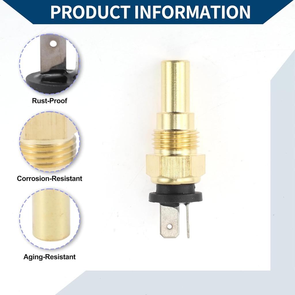 Engine Coolant Temperature Sensor No.MD050214 Water Temperature Sensor for DODGE POWER for RAM 50 1984-1985 1 Pc