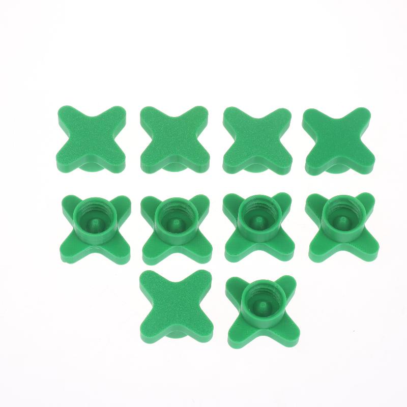 10 st Universella Tätningsmedelssparare Återanvändbara Gängade Tätningskapslar Anti-Torkning 3D-printad Plasttätningsmedelsöverdrag
