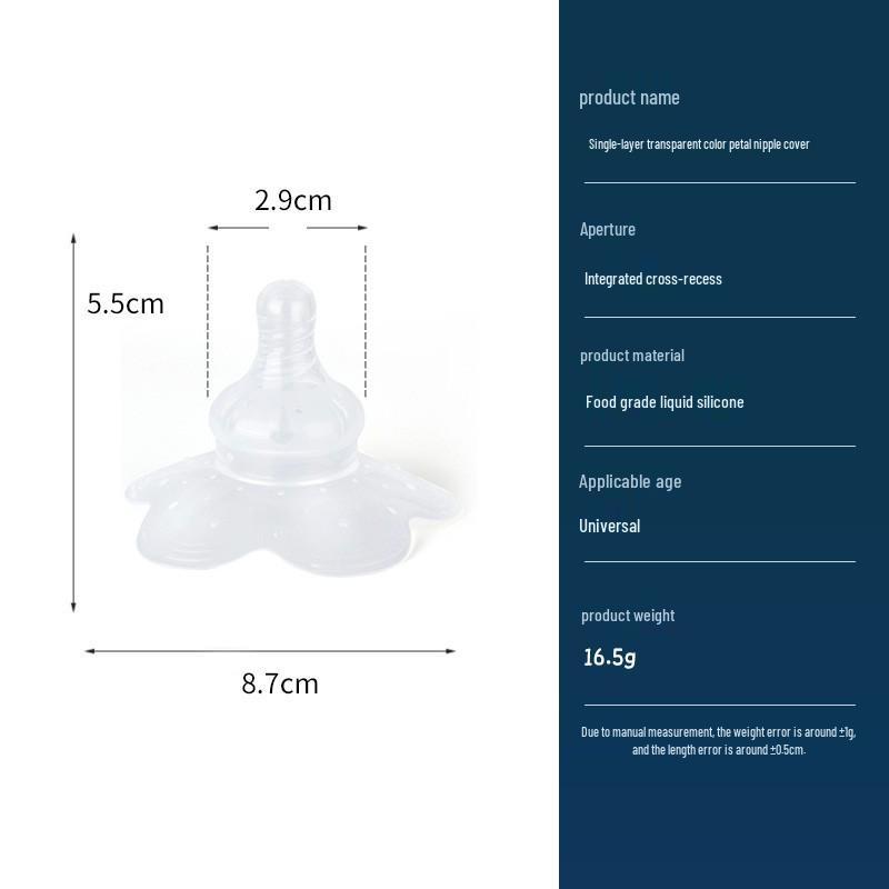 Silicone Nipple Protector & Breast Pads for Pain Relief During Breastfeeding