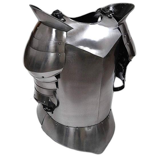 Medieval Times Shoulder Guard Steel Breastplate One Size Fits Most