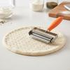 Stainless Steel Pizza Roller Puncher Effort-saving Berry Crusher Pizza Profile Puncher  Pastry