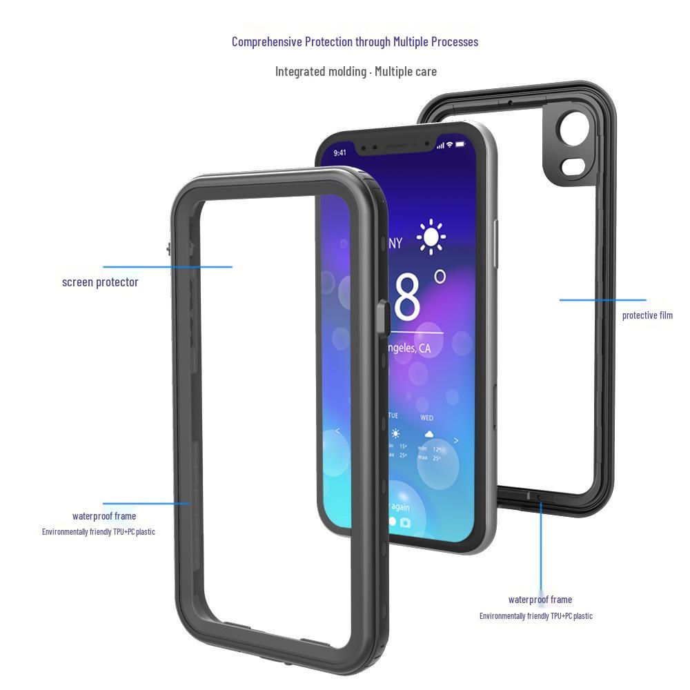 Red Pepper Waterproof Drop-Proof Case for iPhone XR