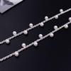 Non-Slip Pearl Bra Straps Sexy Off-the-shoulder Removable Underwear Shoulder Strap Adjustable Decorative Bra Shoulder Belts Tops