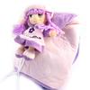 Les Trésors De Lily [M1346] - Sac à dos peluche 'Lavandine' violet - 20x16x4 cm