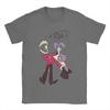 The Amazing Digital Circus Men T Shirts Pomni Ragatha Caine Vintage Tee Shirt Short Sleeve T-Shirt Cotton Printed Clothing