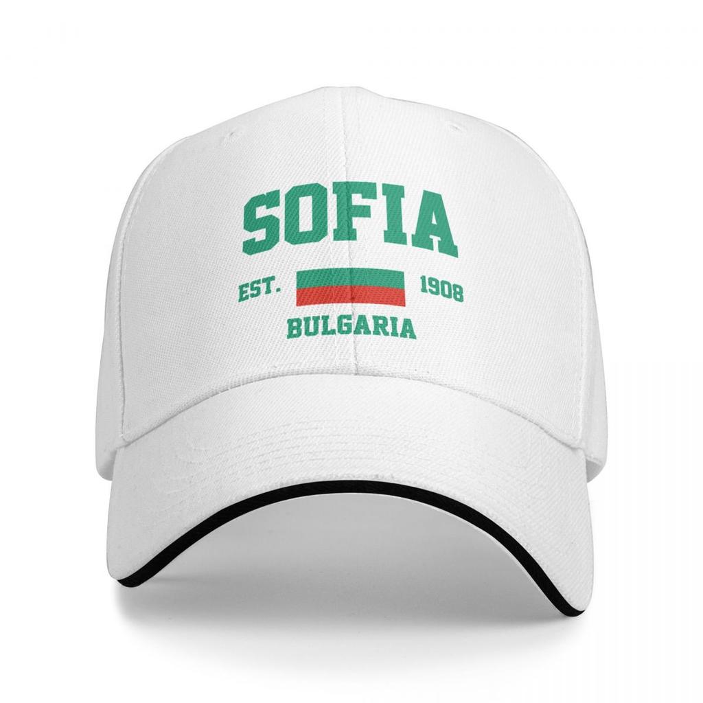 Baseballkappe Bulgarien EST.1908 Sofia Hauptstadt Unisex WoUnisex Unisex Hip Hop Sandwich Caps Snapback Golfhut Angeln