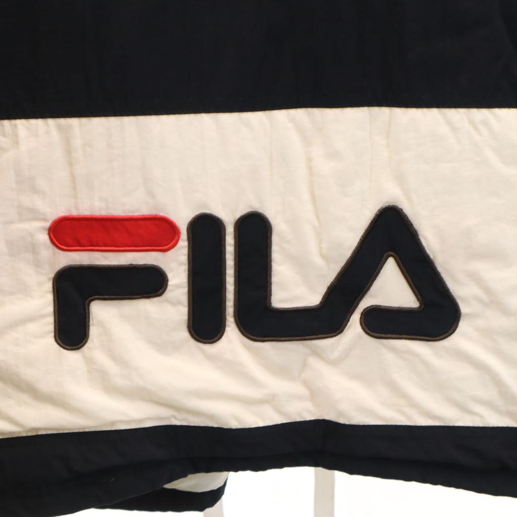 Fila 90s Old Batting Jacket M Navy Men's Used