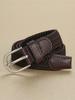 Children'S Unisex Knitted Belt Elastic Elastic Fine Belt Casual Canvas Belt Tide