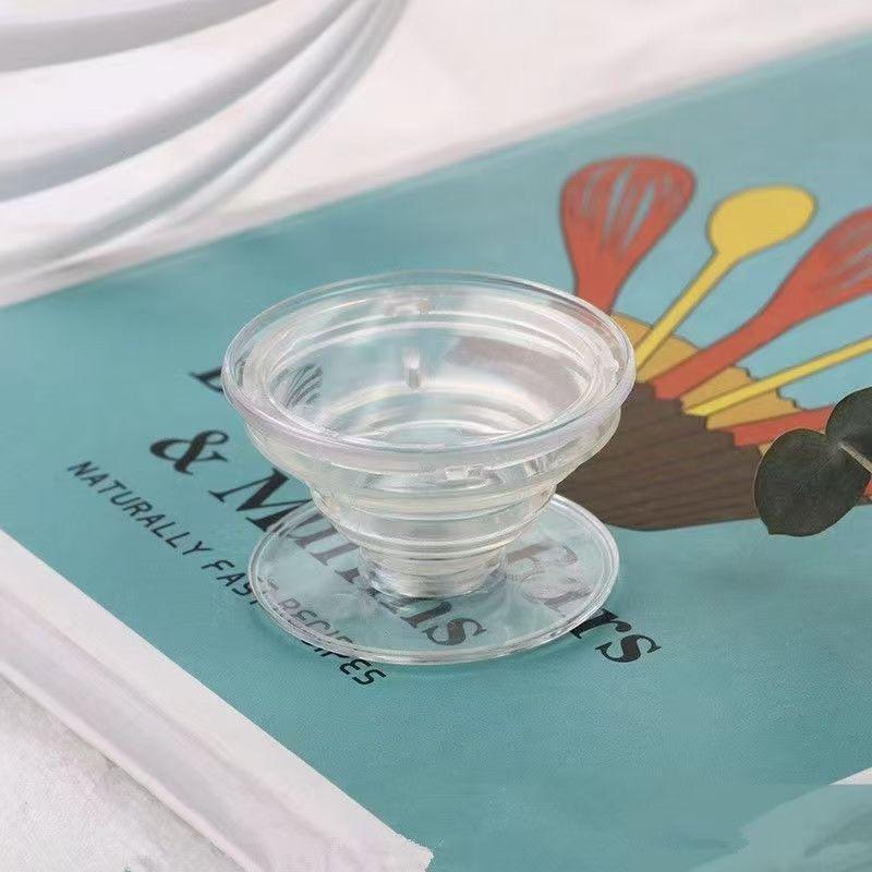 Rotatable Acrylic Phone Airbag Stand with Magnetic Brooch