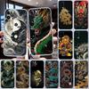 QE7 Chinesischer Drache Transparente Handyhülle für Samsung Galaxy A04 A04S A14 A23 A34 A54 M23 M33 M52 M53