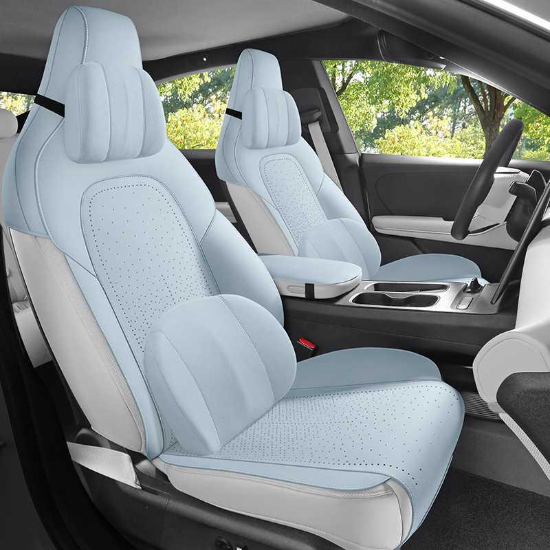 2425 Suede Car Seat Cushion for Nio ET5 - All-Season Comfort Pad