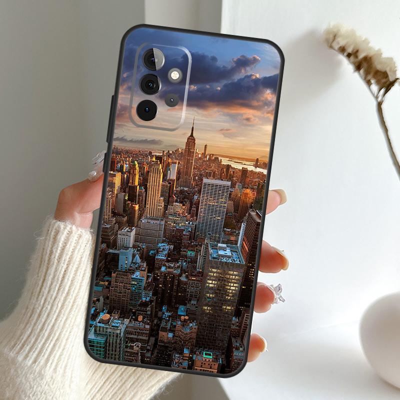 New York City Case For Samsung Galaxy A56 A15 A22 A52 A32 A54 A14 A16 A26 A36 A55 A35 A05 A06 A53 A33 A13