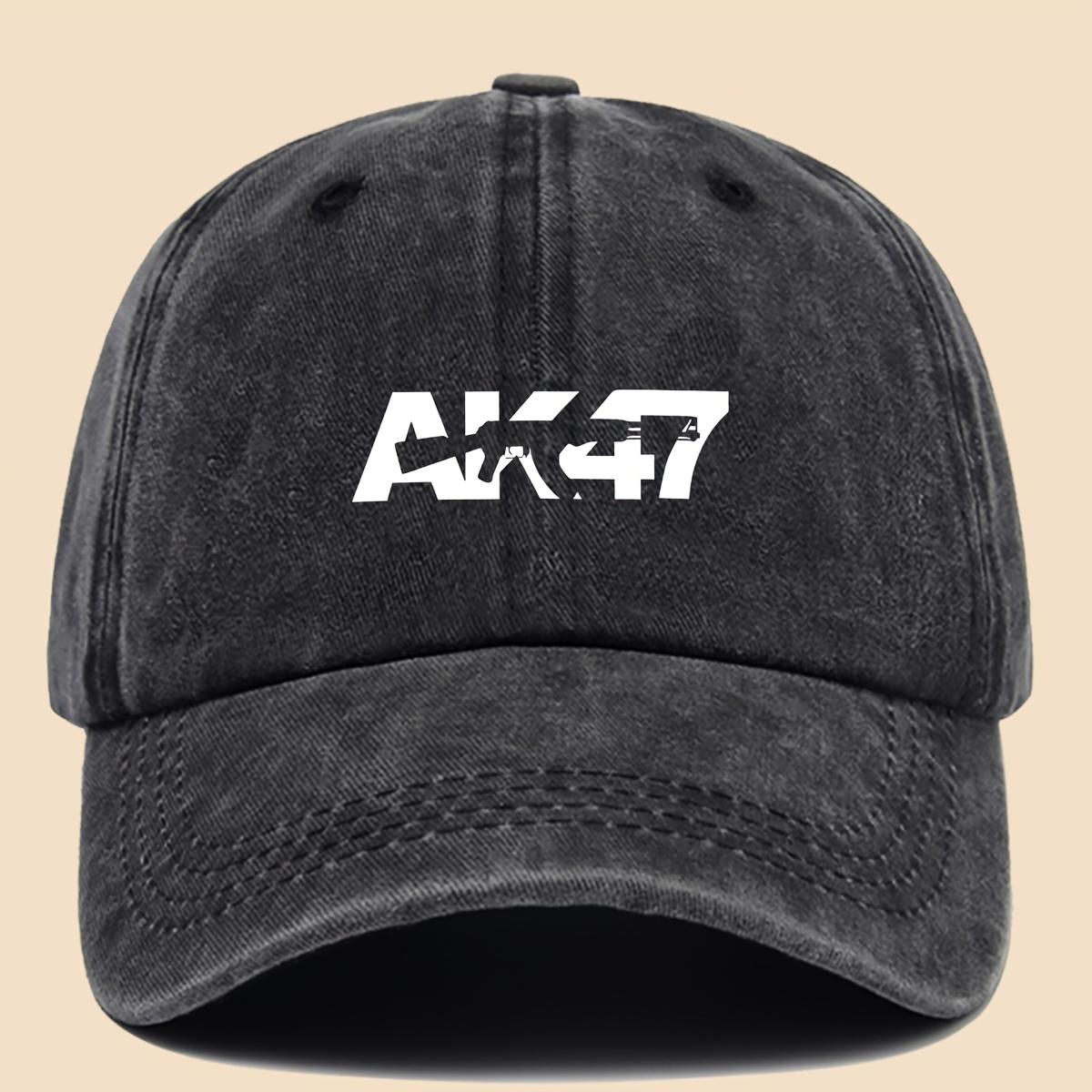 Fun Pattern Printed Baseball Cap Dad Hat Breathable and Comfortable Unisex Couple Hat чёрный