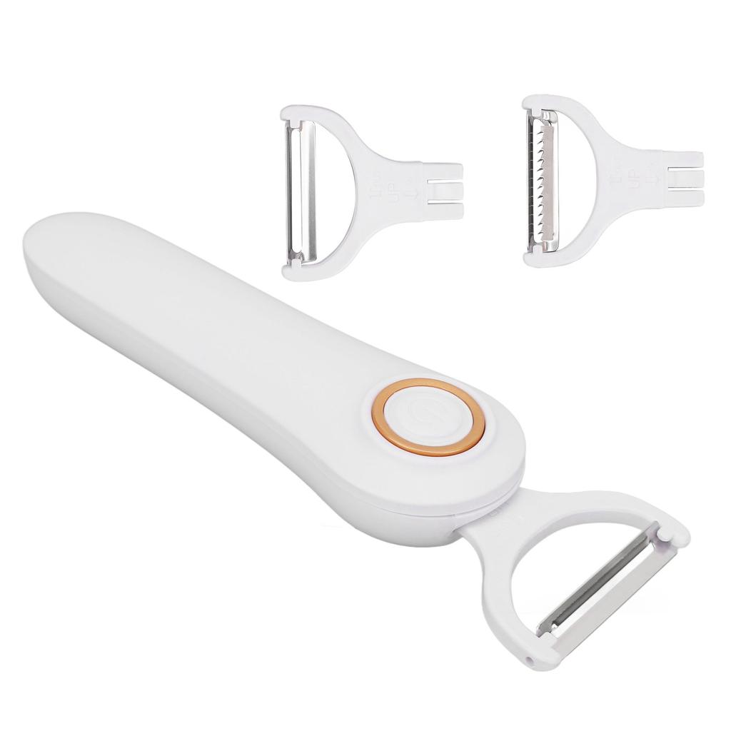 Obieraczka elektryczna Ręczna obieraczka USB do warzyw owocowych z 3 głowicami tnącymi do domu