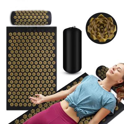 Akupressur-Yogamatte Kuznetsovs Applikatorkissen Sensi-Massagekörpernadeln mit Spikes Kissen Fußmassagegerät Fitness Pilates