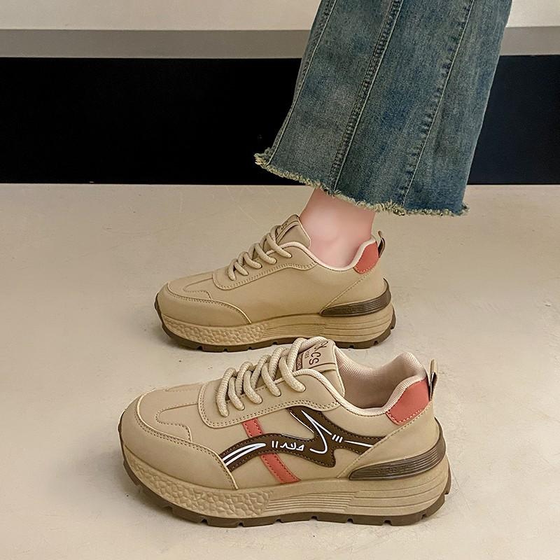 

Forrest Gump женская обувь спортивная обувь 2025 весна повседневная маленькие белые туфли женские белые туфли для серфинга толстая подошва немецкая тренировочная мягкая подошва 40 коричневый