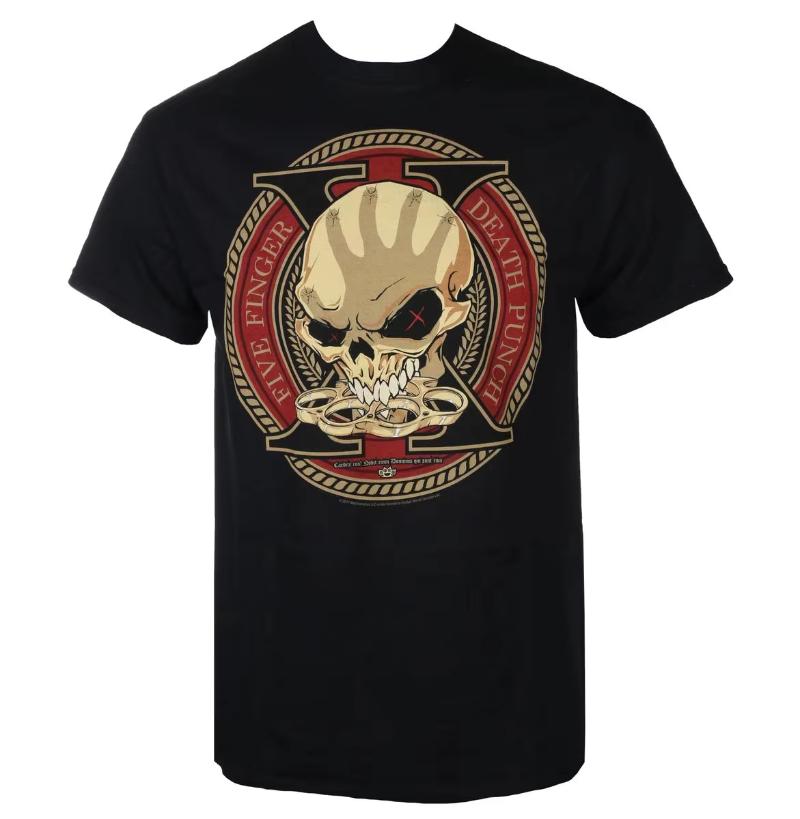 Five Finger Death Punch Graphic T-shirt Unisex Men Women Summer Short Sleeve Fashion Top Casual Vintage Brand Retro Tees