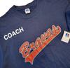 Vintage Atlanta Braves T-Shirt Men's Large Russell Athletic Coach Made USA NWT