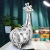 Vintage Alloy Fawn Money Box Animal Coin Saving Pot Piggy Bank Home Decor Gift for Kids