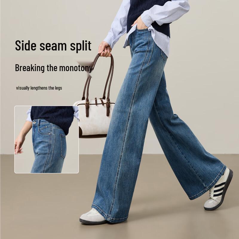 Yiyang Women's Lycra Stretch Bootcut Jeans