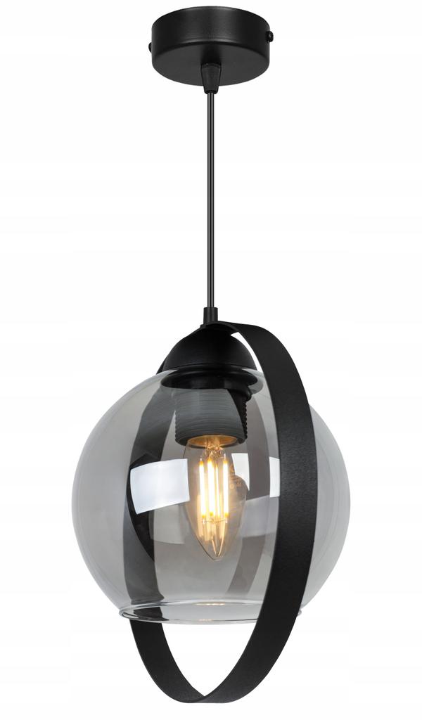 MODERN HANGING LAMP GLASS RING LAMP