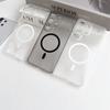 Transparent Matte Wireless Charging Magnetic For Magsafe Case For Samsung Galaxy S26 S25 S24 S23 S22 Ultra Plus Shockproof Cover