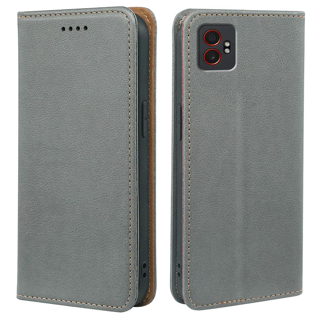 Für Samsung Galaxy XCover7 Pro Hülle Brieftasche RFID-Blockierung Leder Handyhülle Starker Magnetverschluss